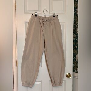 Aeropostale Beige Jogger Pants